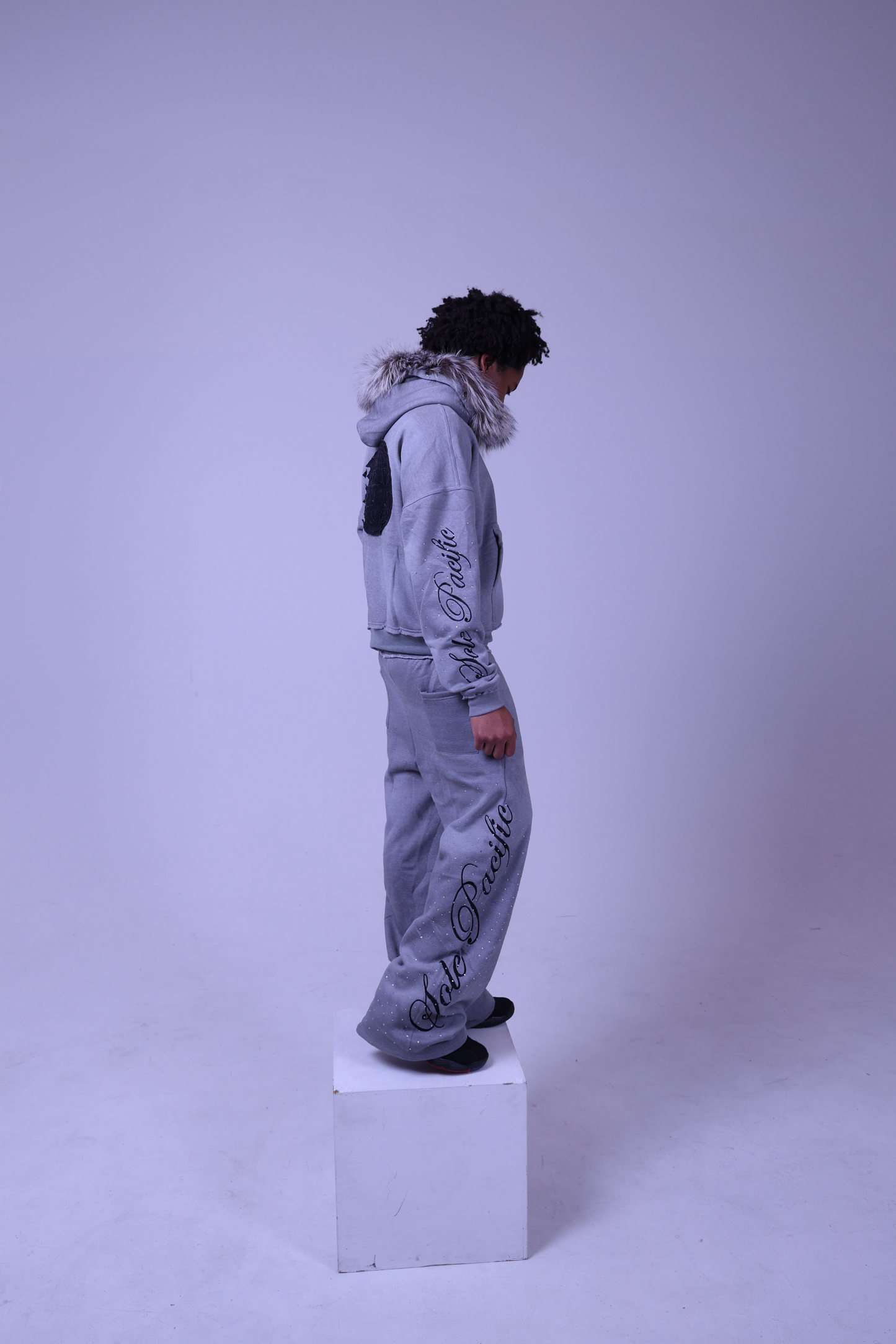 Concrete “Cursive” Hoodie